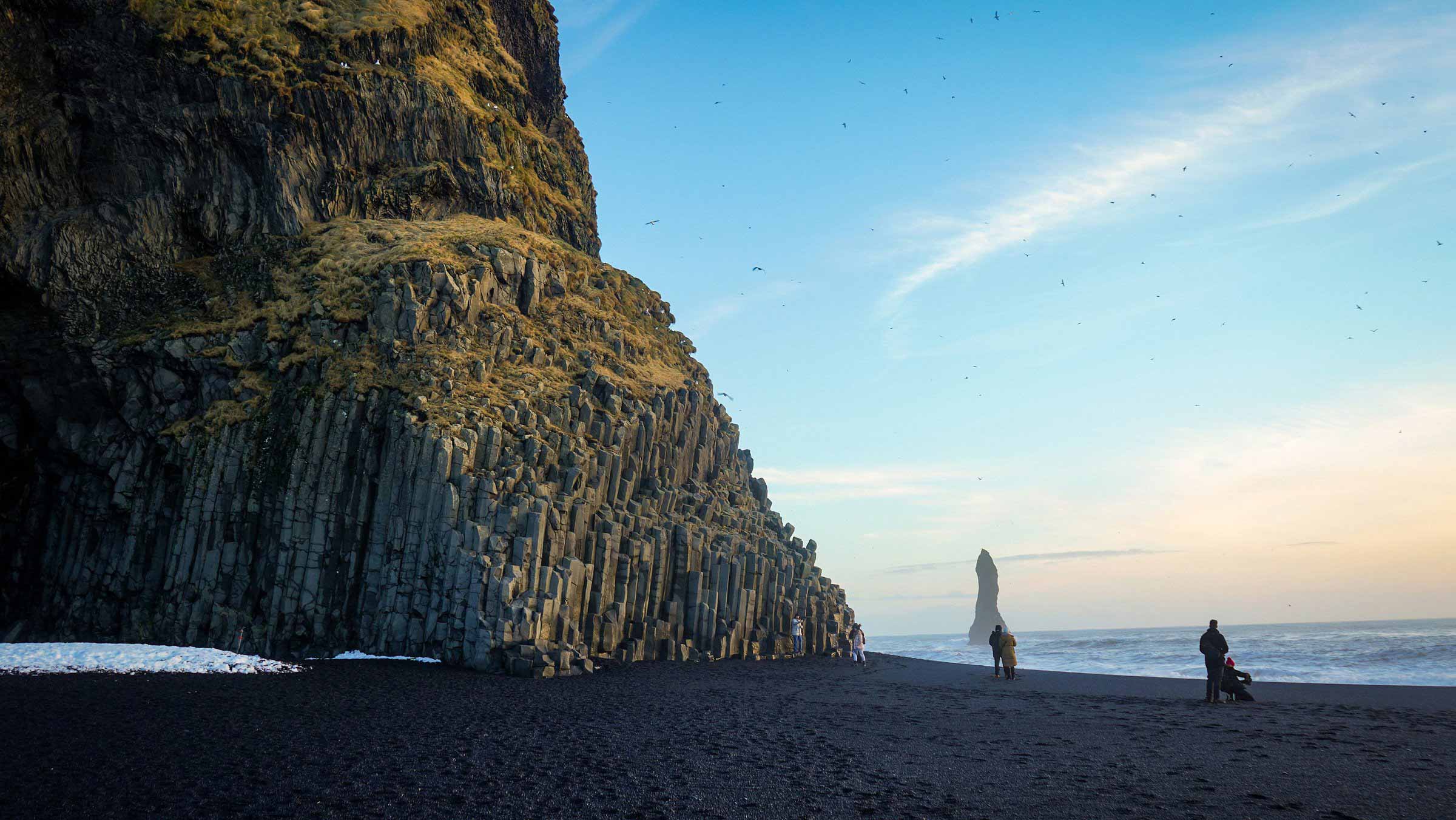 Black sand beach, Reynisfjara, Iceland