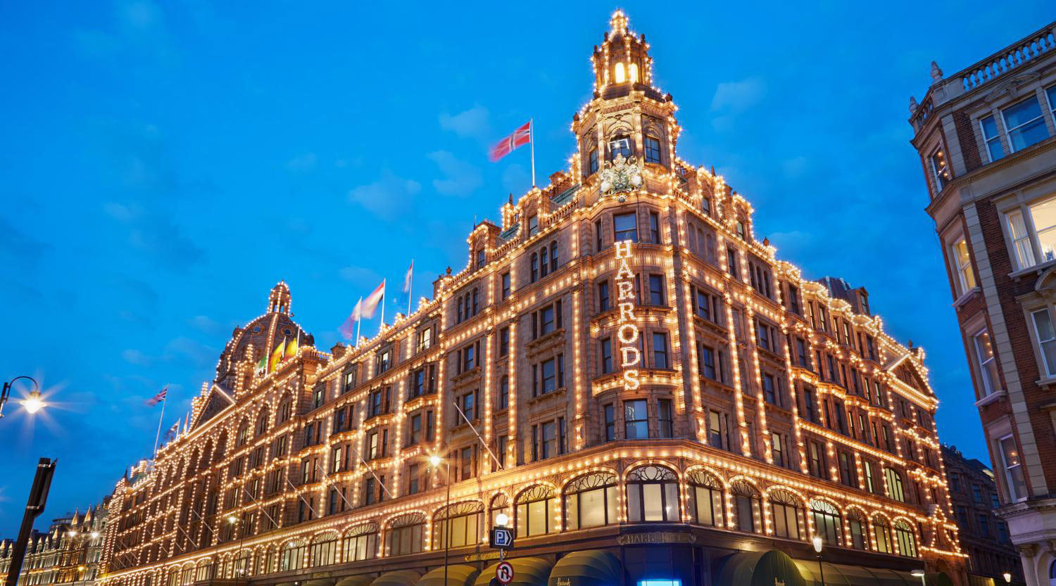 Harrods storefront