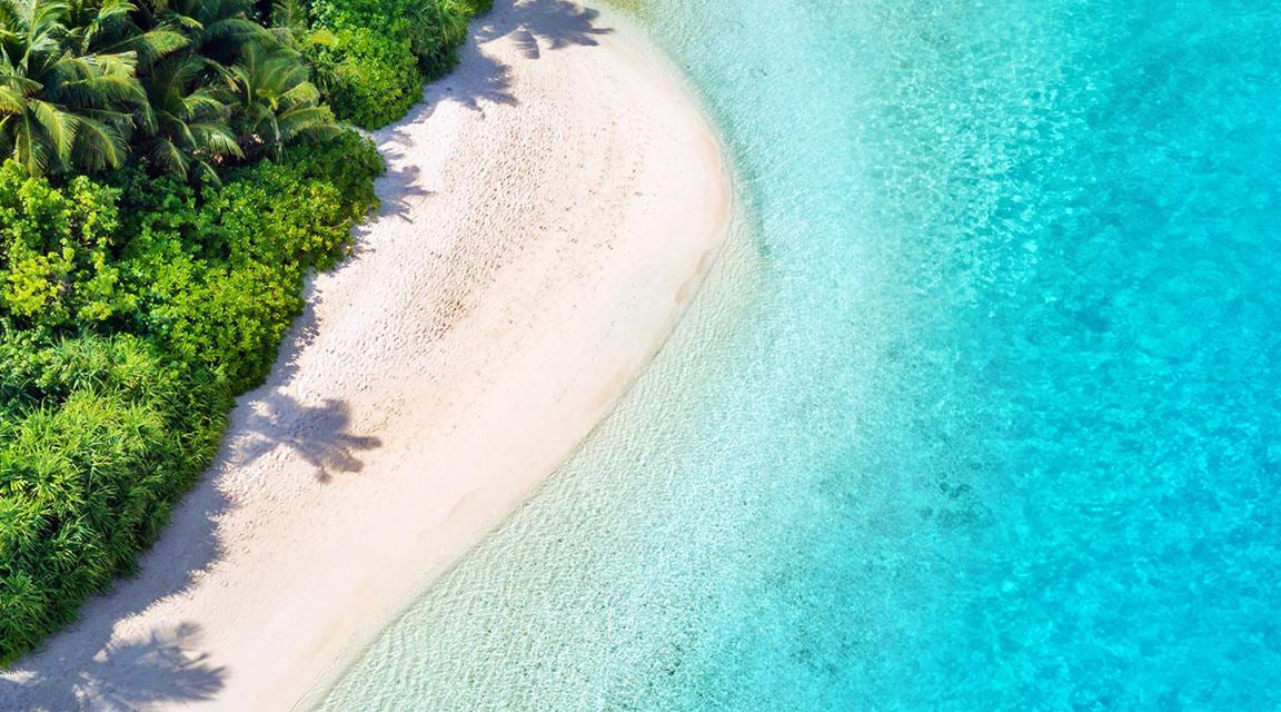 image of a beach in the Indian ocean