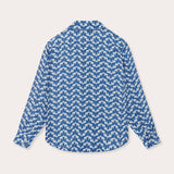 Boys Elephant Palace Blue Abaco Linen Shirt