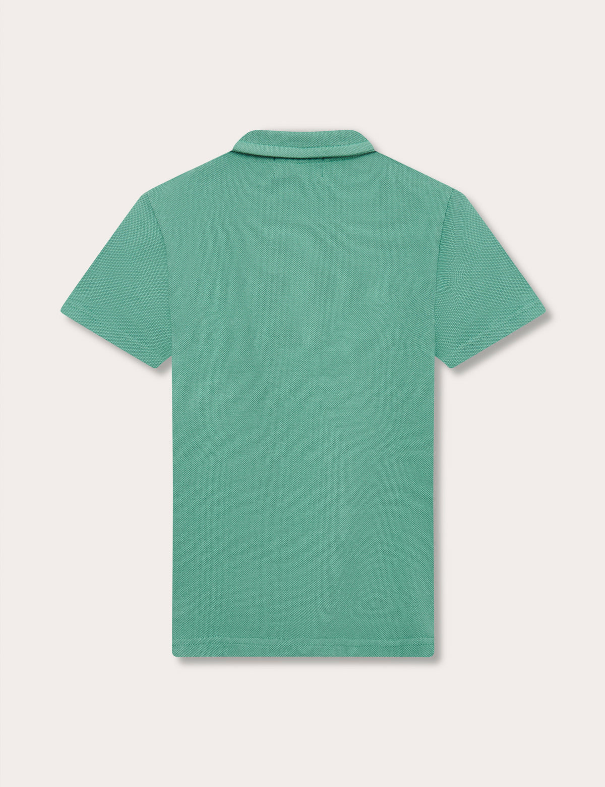 Boys Riviera Green Pensacola Polo Shirt, rear view