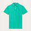 Men's Sicilian Green Pensacola Polo Shirt in vibrant green, crafted from 100% soft, breathable cotton.